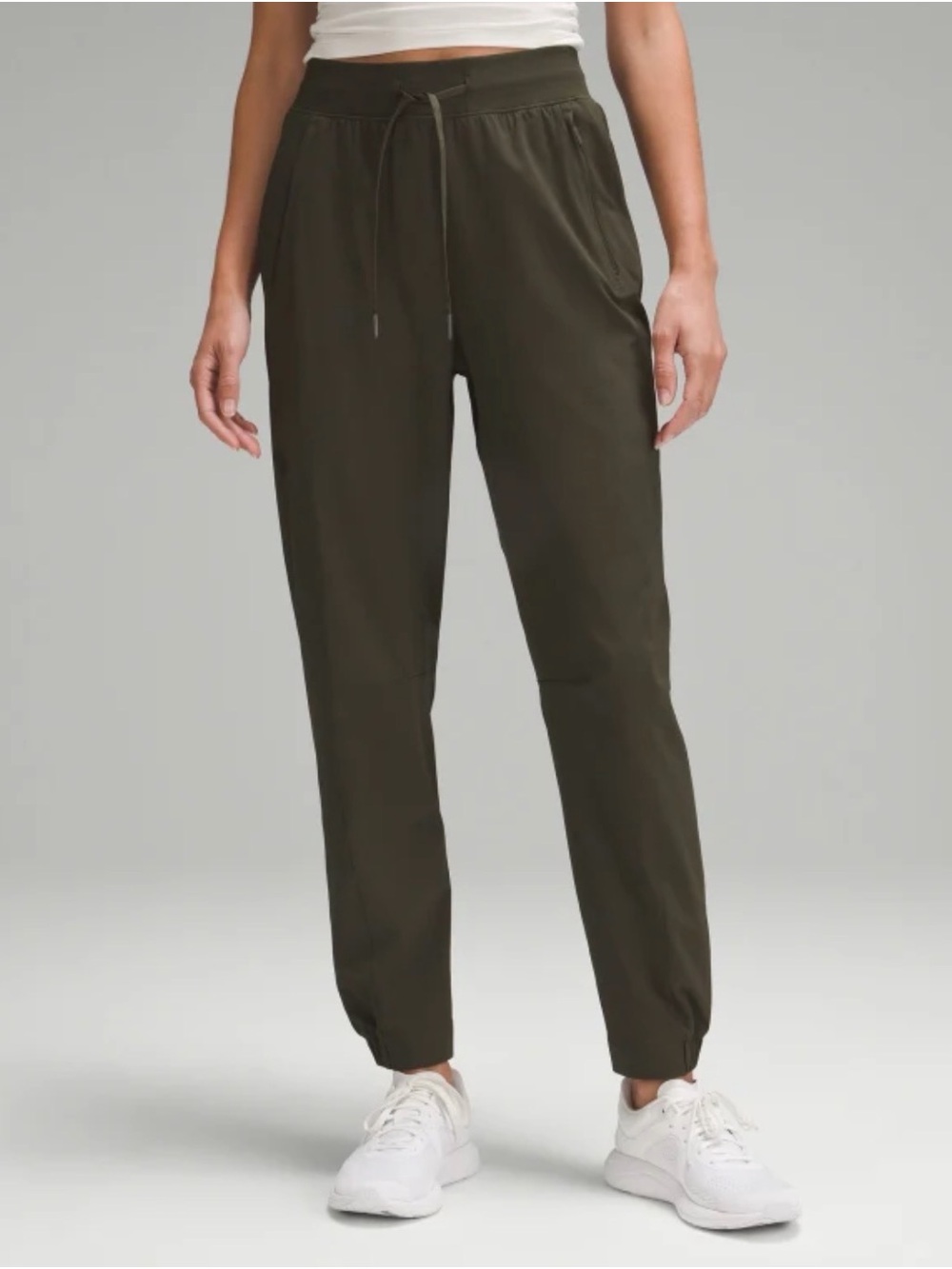 Lululemon License to Train High Rise Pants Dark Olive Size 6